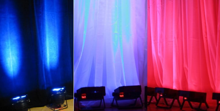 Wedding uplighting