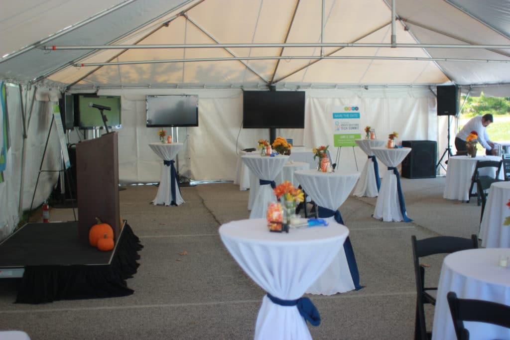 large screen, tv, podium rental, big screen, array solutions, audio visual, equipment rental, rentals